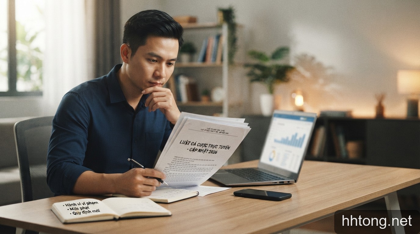 Cập nhật quy định pháp luật về cá cược trực tuyến năm 2026: Những điều người chơi cần biết